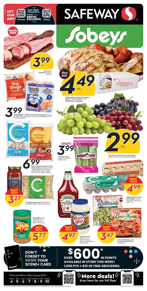 Sobeys Safeway Ab Sk Mb Flyer January To