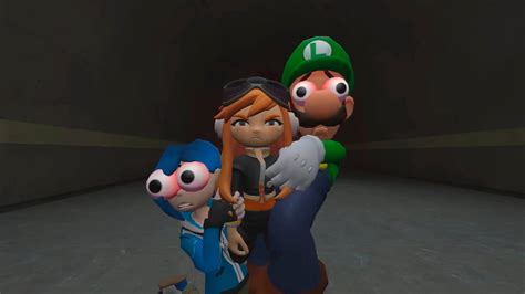 Tari And Luigi Holding Meggy By Yusaku Ikeda On Deviantart