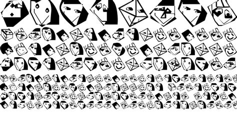 edgedfaces font    view sample text rating