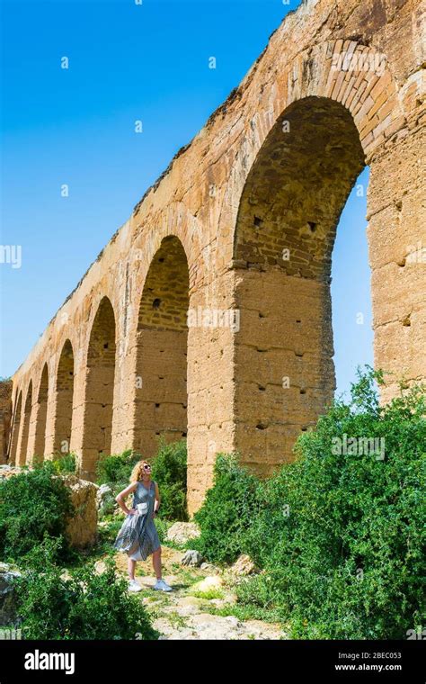 Ancient Aqueduct Of Roman Empire Hi Res Stock Photography And Images