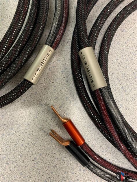 Zu Audio Mission Mkii Speaker Cables 10 Ft With Spades Photo