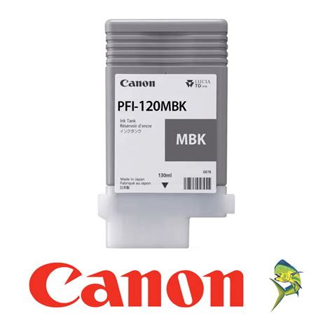 Canon PFI 120 Matte Black 130ml Ink Tank OEM NEW International