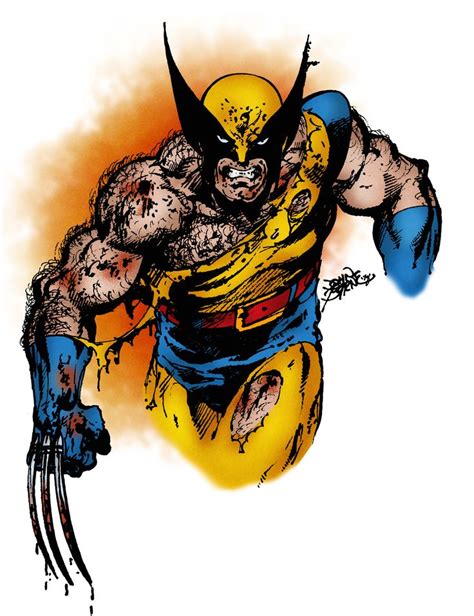 Wolverine Savage John Byrne Wolverine Comic Art Wolverine Art