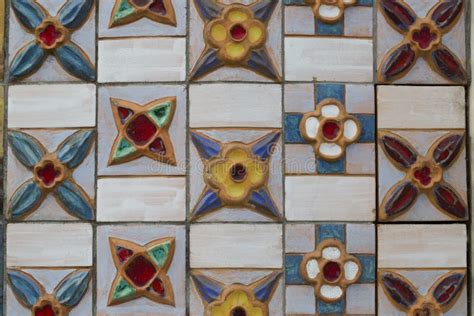 Vintage Ceramic Tile Stock Photo Image Of Mosaic Exterior 57812680