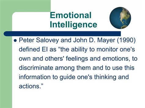 Emotional intelligence & relationship management | PPTX