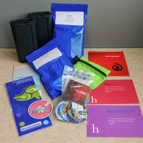 Harm Reduction Safer Injection Kit - iknowmine