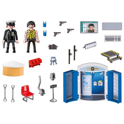 Playmobil City Action Coffre Commissariat De Police 70306