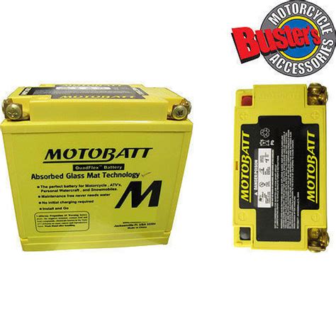 Motobatt MB9U Upgrade Motorcycle Battery Replaces YB9 B 12N9 4B 1