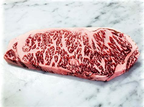 Miyazaki A5 Wagyu Strip Steak Bms 12 Japanese Wagyu Beef Holy Grail