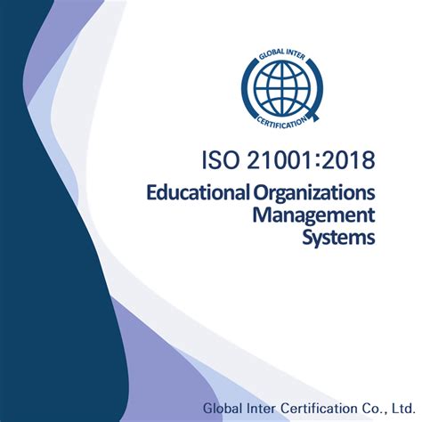 Iso 210012018 Educational Organizations Management Systems Eoms