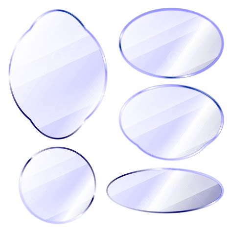 Glass Plate Set PNG Transparent, Transparent Glass Plate Design Set, Glass, Transparent, Shine ...