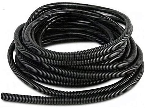 AcbbMNS Split Wire Loom Tubing 6 5mm ID 16 4ft Length Polyethylene