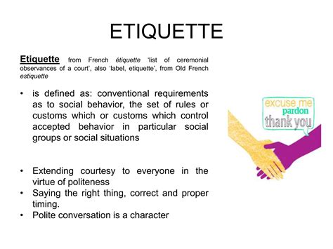 Protocol and Etiquette | PPTX
