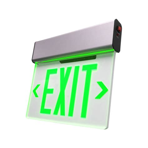 EXL2 – LED Edge Lit Exit Sign – NICOR Lighting