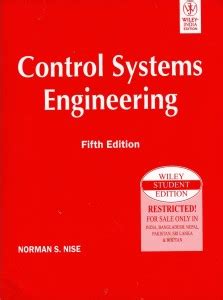 Control Systems Engineering Buy Control Systems Engineering By Nise