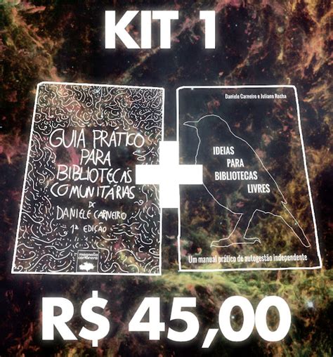 Kit 1 Guia Prático para Bibliotecas Comunitárias Ideias para