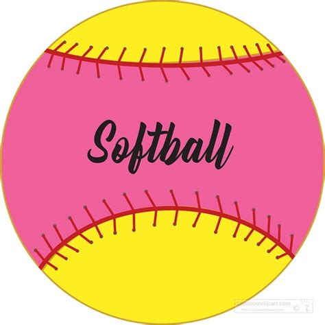 Softball Clip Art Border Free Clipart Images Clipart Library Free
