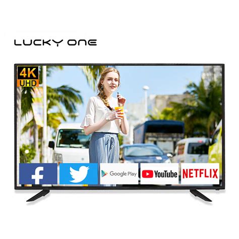 32 Inch 4K Smart TV Flat Screen Televisores New Design 32" 43" 50 ...