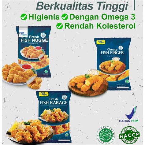 Jual Fura Seafood Fish Naget Ikan Shopee Indonesia