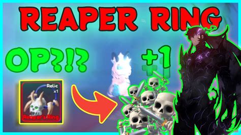 Is The Reaper Ring Op Elemental Dungeons Roblox Youtube