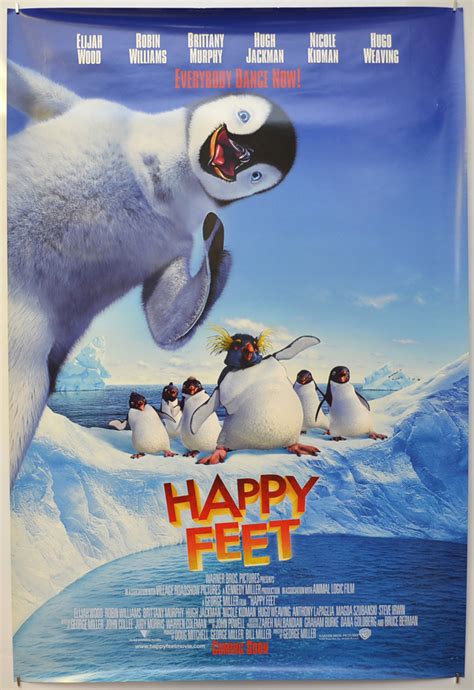 Happy Feet Teaser Advance Version Original Movie Poster