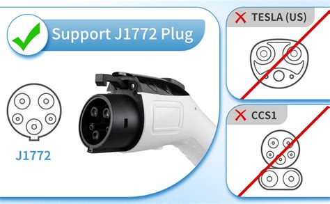 Amazon WenStorm 48A 20ft J1772 EV Extension Cable Level 2 EV