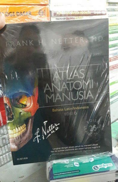 Jual Atlas Anatomi Tubuh Manusia Edisi Edisi Bahasa Latin Frank