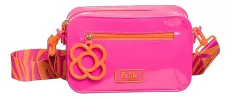 Bolsa Infantil Petite Jolie Menina Pop Transversal Original Cor Rosa