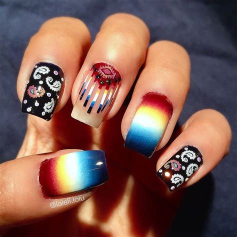 Native American Nail Art Designs Fashiondesignsketchestemplates