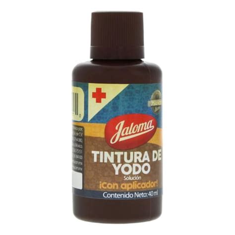 Tintura De Yodo Jaloma Frasco 40ml Prixz Farmacia A Domicilio