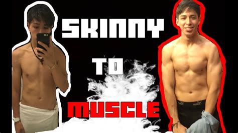 SKINNY TO MUSCLE 6 MONTHS TRANSFORMATION GYM VLOG 1 ARM DAY BICEP