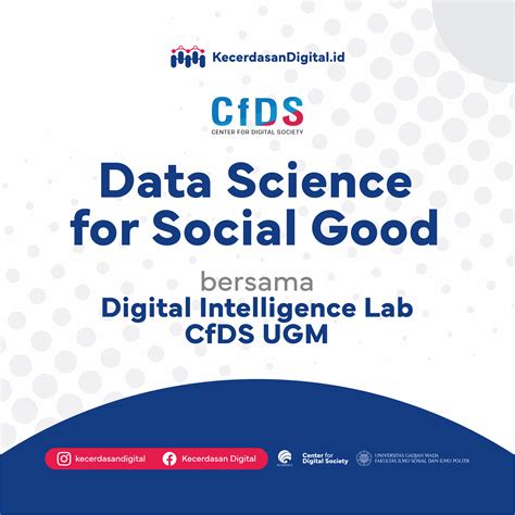 Data Science For Social Good Kecerdasan Digital