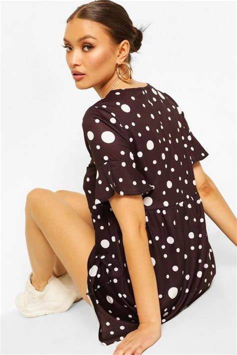 Polka Dot Smock Dress