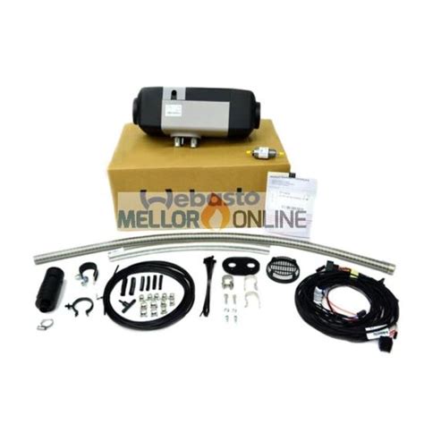 Webasto Air Top Evo 55 5 0kw Heater Diesel Kit 12v 90mm Id Ducting Night Heater Kits