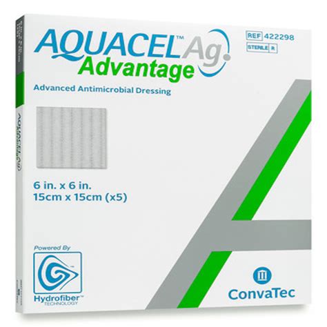 Convatec Aquacel Ag Advantage Antimicrobial Dressings