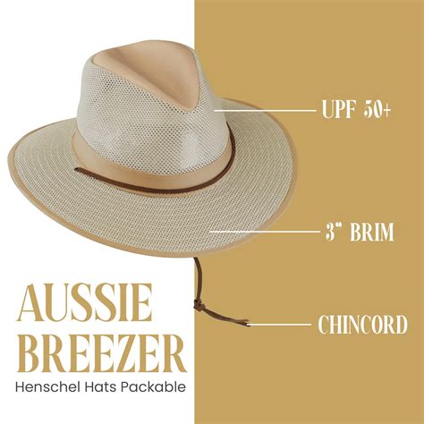 Original Aussie Breezer Hat Henschel Hats Hat Makers Henschel Hat