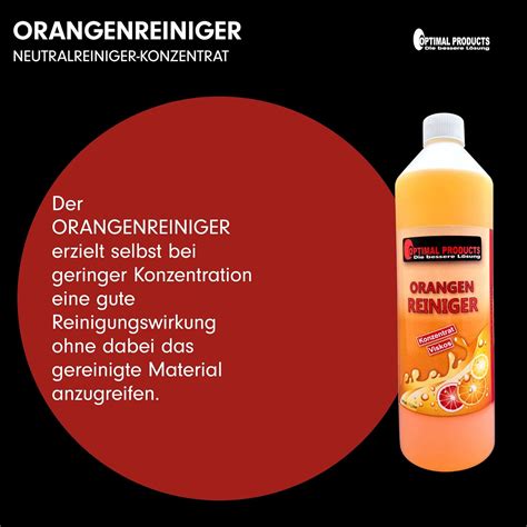 Orangenreiniger Konzentrat Intensiver Orangenduft