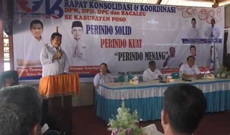 Dpd Partai Perindo Poso Gelar Rapat Koordinasi Bahas Pemenangan Pemilu