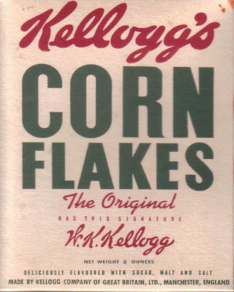 1950s Cornflakes General Packet