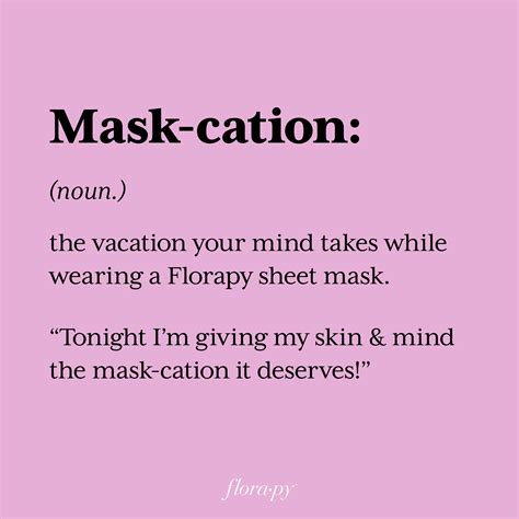 Beauty Face Mask Quotes Funny