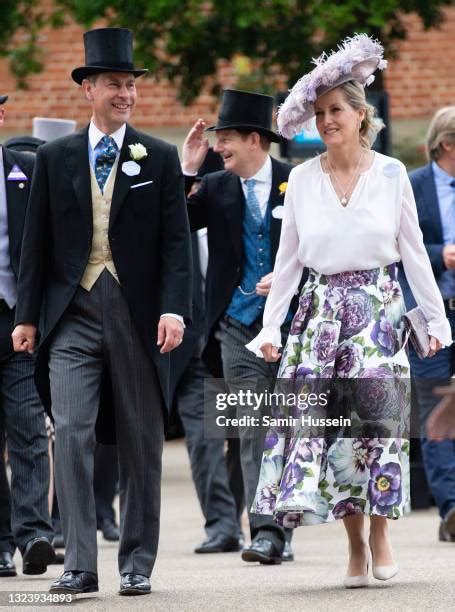 Prince Edward And Sophie Countess Of Wessex Attend Ascot Races Photos And Premium High Res