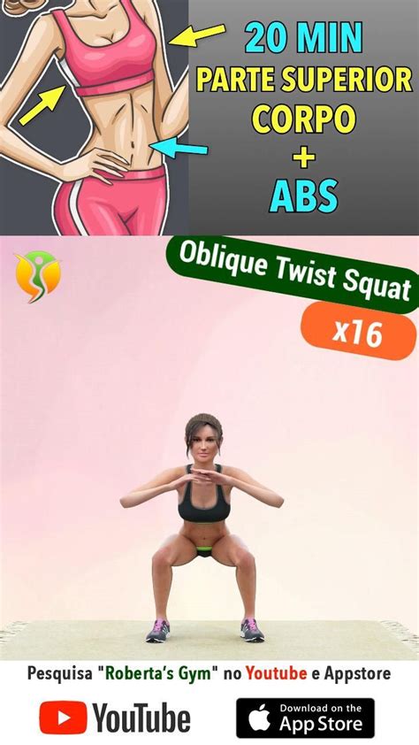 20 Min Abs BraÇos Parte Superior Do Corpo Perca Gordura Teimosa