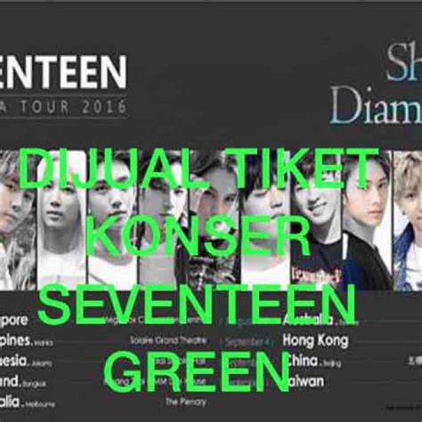 Tiket Konser Seventeen Diamond Edge On Carousell