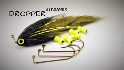 Fly Tying A Dropper Streamer YouTube