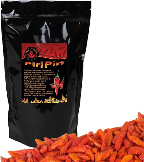 Dried African Birds Eye Chili Pods Piri Piri Or Peri Peri Pepper Dry Pods Bulk