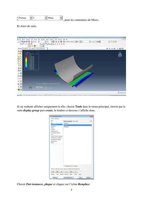 SOLUTION Exemple De Post Traitements Possibles Des R Sultats De La