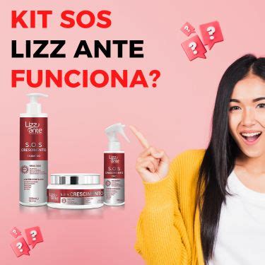 Kit Lizz Ante SOS Crescimento é bom ou é farsa 5 Fatos