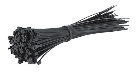 - Cable Ties 8" Black #CAM CABLE TIE 8 BLACK