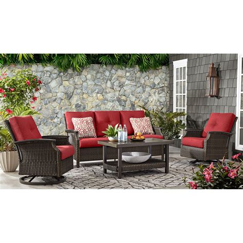 Member S Mark Agio Stockton Piece Patio Deep Seating Set With