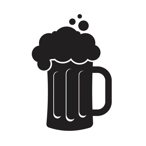 Beer Glass Drink Icon Vector Design 14719641 Vector Art At Vecteezy